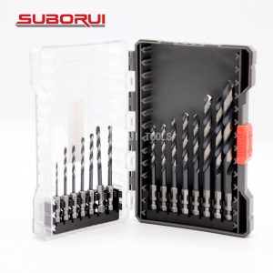 135 Degree Split Point M2 High Speed Steel Hex Shank Drill Bit Set for Metal Steel