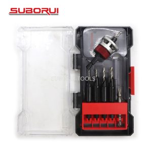 Adjustable Depth Stop Wood Countersink Drill Bits for Woodworking