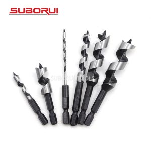 HCS Hex Shank Combination Short Auger Drill Bits for Wood Hole Cutter