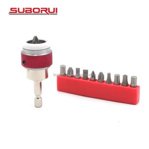 1/4" Hex Adjustable Magnetic Bit Holder Screw Depth Screwdriver Bit Holder Set